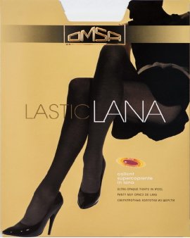 Жіночі шерстяні колготи Omsa Lasticlana 100 Італія 