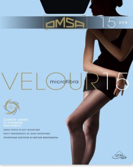 Жіночі колготи Omsa Velour 15 Італія 