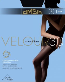 Жіночі колготи Omsa Velour 30 Італія 