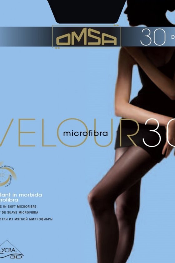 Жіночі колготи Omsa Velour 30 Італія 
