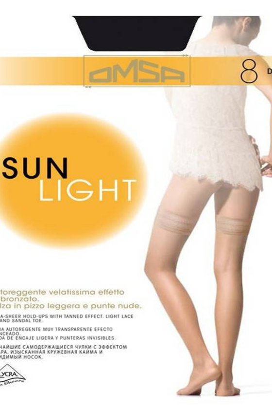 Женские чулки Omsa Sun Light 8 Италия 