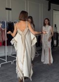 Платье длинное с асимметричным низом PAHIESA Італія VL407
