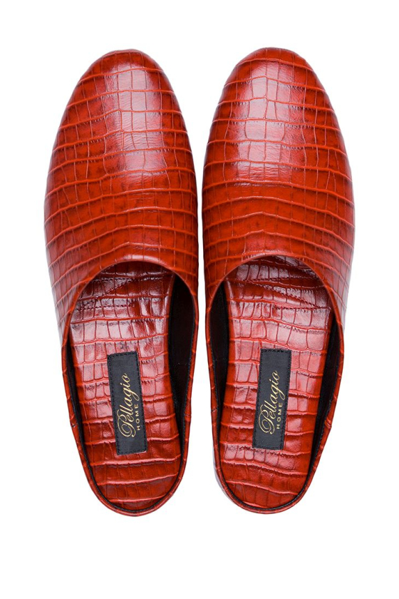 Кімнатні тапочки 1504 червоний fendi Pellagio (Україна)