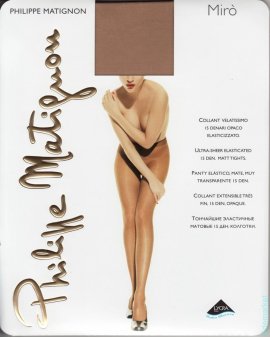 Женские колготки Philippe Matignon Miro 15 Италия 
