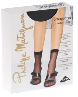 Женские носки Philippe Matignon Socoquette transparence 20 Италия 
