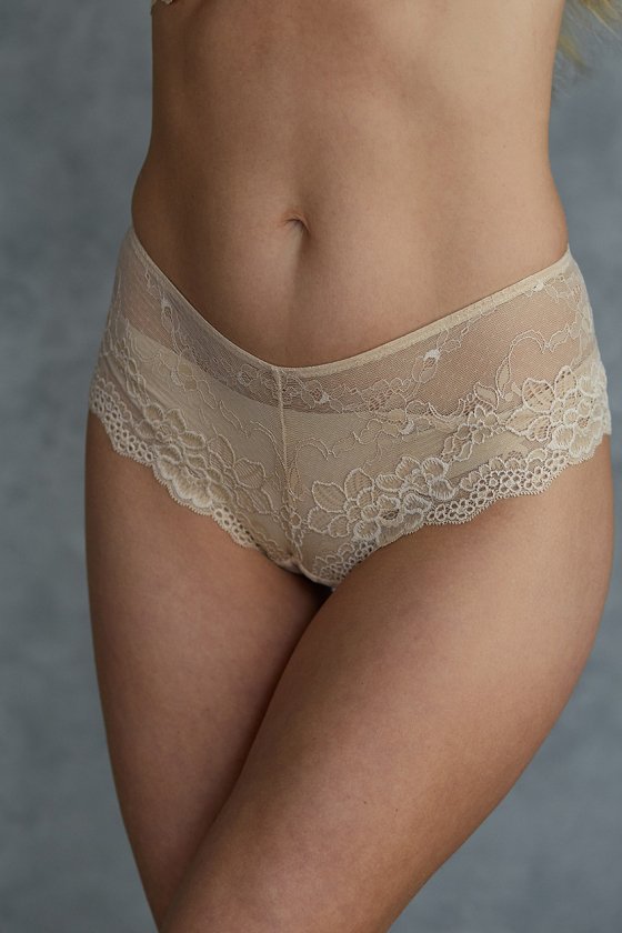 Кружевные трусики шортики Pleasure State Австралия 384053