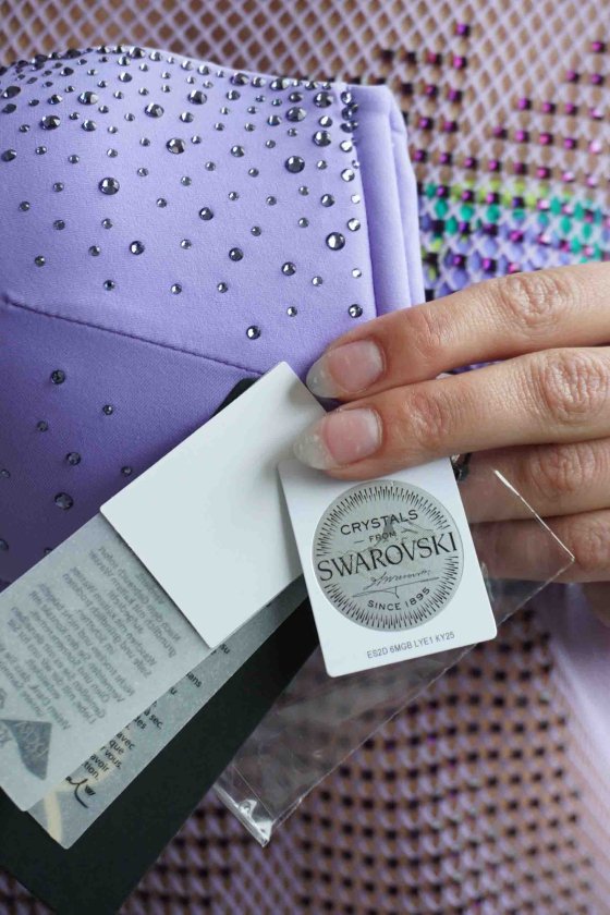 Купальник сплошной с камнями Swarovski бандо Cristal ROIDAL Испания