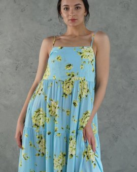 Сарафан максі з квітами з віскози Seafolly Австралія 54656-DR
