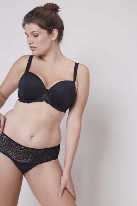 Бюстгальтер бандо c чашками спейсер 3D Simone Perele (Франция) 12A343