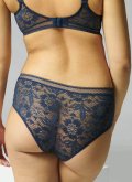 Трусики-шорты с кружевом Simone Perele (Франция) 14Z630 night blue