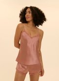 Шелковый комплект с шортами Simone Perele (Франция) 1F8902/1F8640