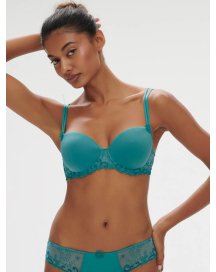 Бюстгальтер бандо з чашками спейсер 3D Simone Perele (Франція) 12Х343 бірюза