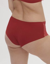 Трусики-шортики с кружевом Simone Perele (Франция) 15C630 lipstick