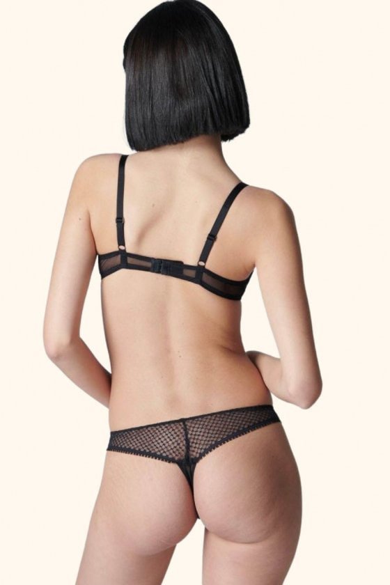 Трусики танга из тюля Simone Perele (Франция) 1A5.710