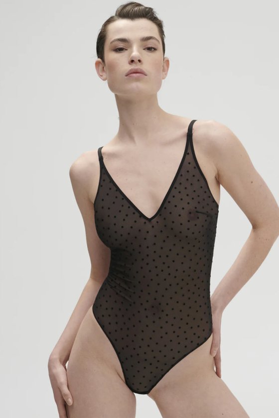 Боди из тюля Simone Perele (Франция) 1C8510