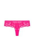 Трусики танга с кружевом Simone Perele (Франция) 1E2710 disco pink