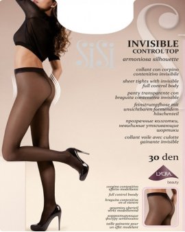 Женские колготки Sisi Invisible 30 control top Италия 
