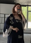 Халат короткий с кружевом Сафина SUAVITE Словакия