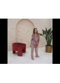 Домашний костюм жакет и штаны Felena Украина Smokey Rose 138-720