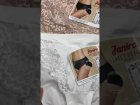 Хлопковые трусики с кружевом высокой посадки JANIRA Испания 32081