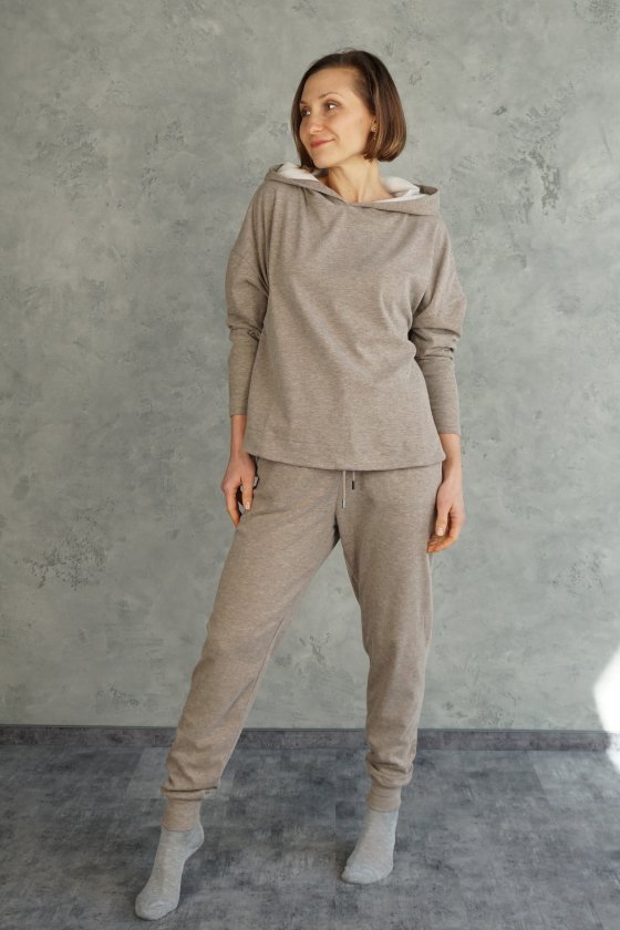 Костюм свитшот с капюшоном и брюки thermal 70632/70637 Ysabel Mora (Испания)